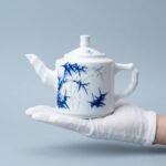 Gongfu Tea Set – Bamboo Porcelain Teapot