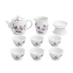 Gongfu Tea Set – Plum Blossom Porcelain Teapot