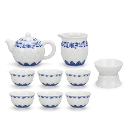 Gongfu Tea Set – Window Light Porcelain Teapot