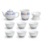 Gongfu Tea Set – Houde Calligraphy Porcelain Teapot