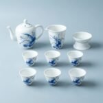 Gongfu Tea Set – Orchid Porcelain Teapot