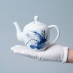 Gongfu Tea Set – Orchid Porcelain Teapot