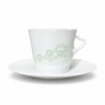 Cup and Saucer – Linglong Scalloped Blossom for Coffee