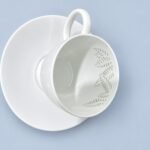 Cup and Saucer – Linglong Rounded Fern for Coffee
