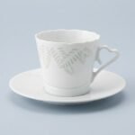 Cup and Saucer – Linglong Scalloped Fern for Coffee