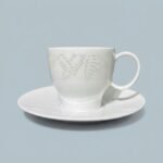 Cup and Saucer – Linglong Rounded Fern for Coffee