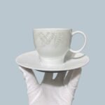 Cup and Saucer – Linglong Rounded Fern for Coffee