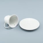 Cup and Saucer – Linglong Flared Blossom for Coffee