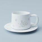 Cup and Saucer – Linglong Pastel Floral for Coffee