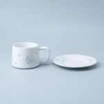 Cup and Saucer – Linglong Pastel Floral for Coffee