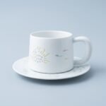 Cup and Saucer – Linglong Fish and Waterweed for Coffee