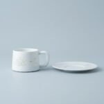 Cup and Saucer – Linglong Fish and Waterweed for Coffee
