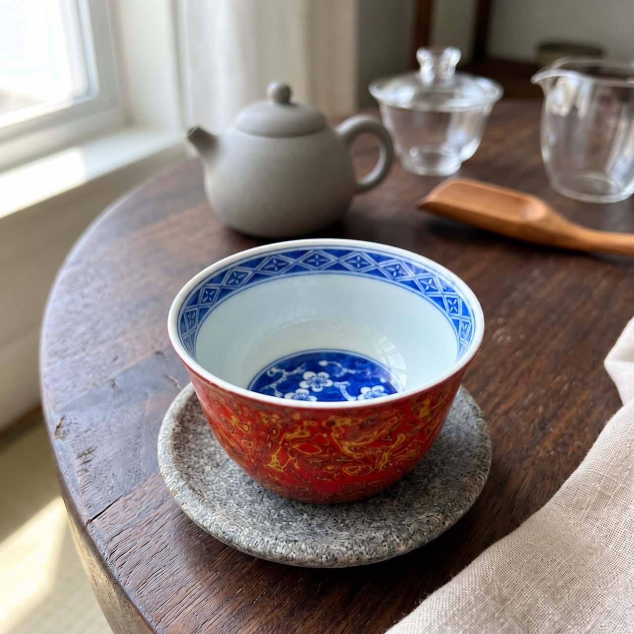 Daqi Lacquer Teaware: Ceramic Bodies, Red Finishes and Care